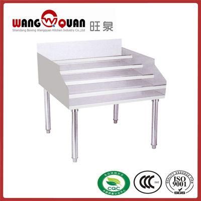 Hotel Kitchen Equipment Stainless Steel Tiers Storage Rack