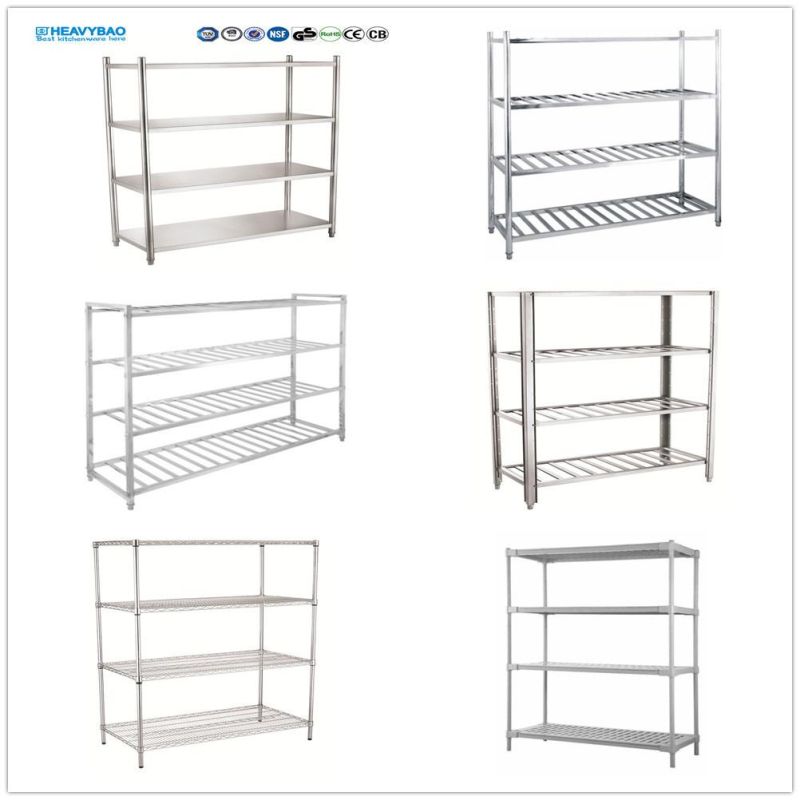 Heavybao Metal Wire Storage Rack with Wire Shelves