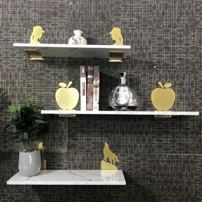 Heavy Floating Duty 5.5&quot;L X 4.0&quot;H X 1.5&quot;W Black Metal Shelves