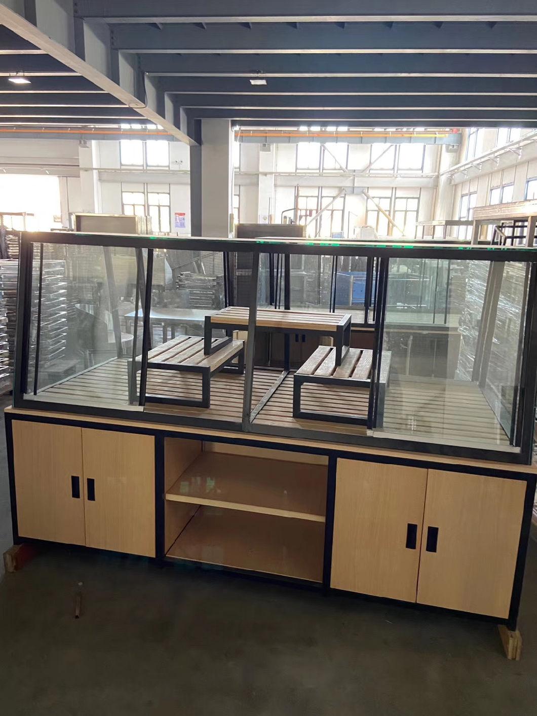 Modern Furniture Bakery Shop Furniture Food Shelf Cake Showcase Bread Display Stand Bread Display Rack for Warehouse and Supermarket or Store