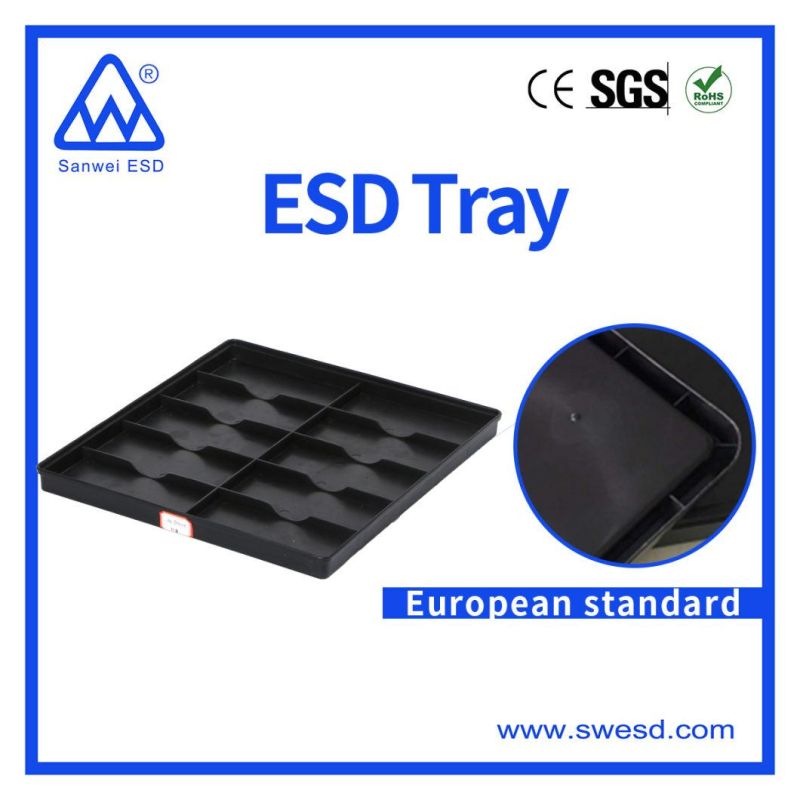 High Quality Black ESD Reel Trolley Tray for Electronic Component