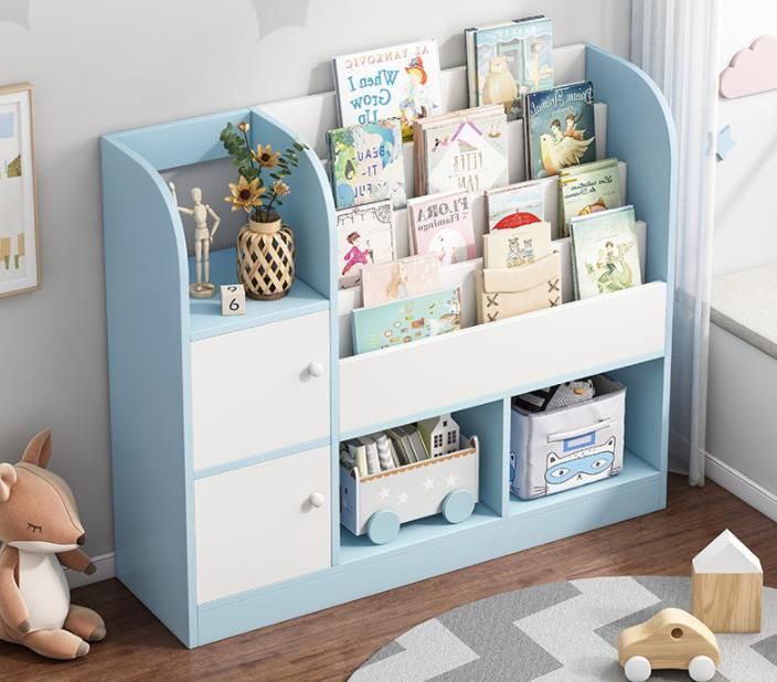 Children′ S Bookshelf, Picture Book Rack, Storage Rack, Shelves