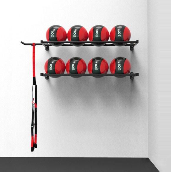 Tiger Sports Medicine Ball Wall Ball Storage Rack