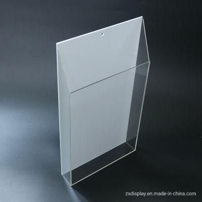 Wall Mounted Acrylic Plastic Sign Holder for A4 Documents