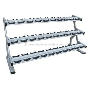 Factory Wholesale Storage of Fitness Equipment 15 Pairs Dumbbell Rack
