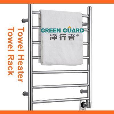 Dual-Purpose Towel Radiator Functions as Towel Warmer and Space Heater Racks