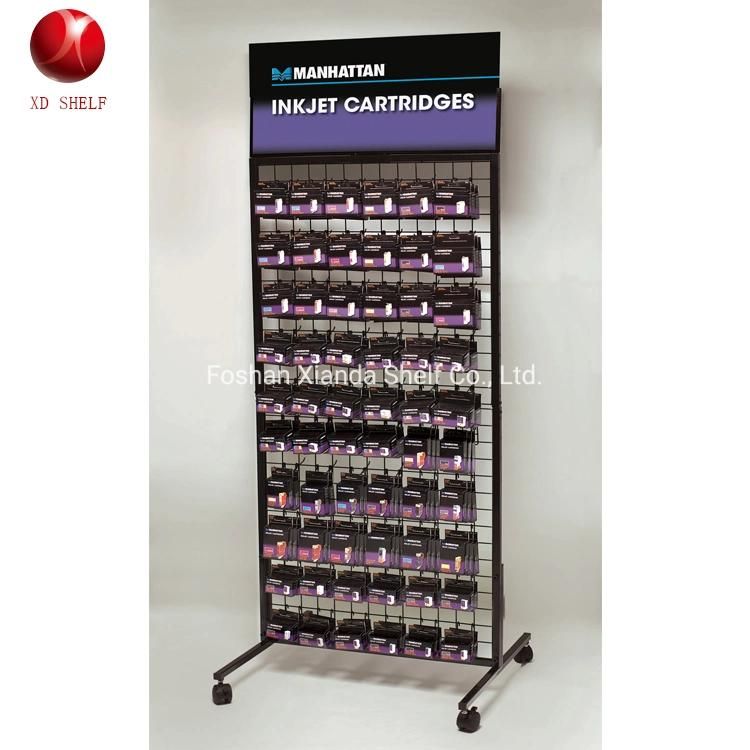 Exhibition Show Speciality Stores Xianda Shelf Carton Package Rack Display Stand