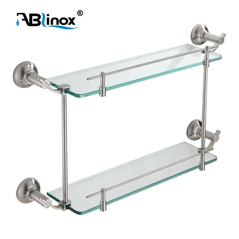 Stainless Steel 304 Wall Mount Hotel Bathroom Towel Rack Towel Shelf