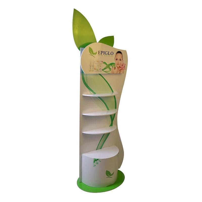 Custom Printed Luxury Cake Shoes Jewelry Belt Floor Display Stand