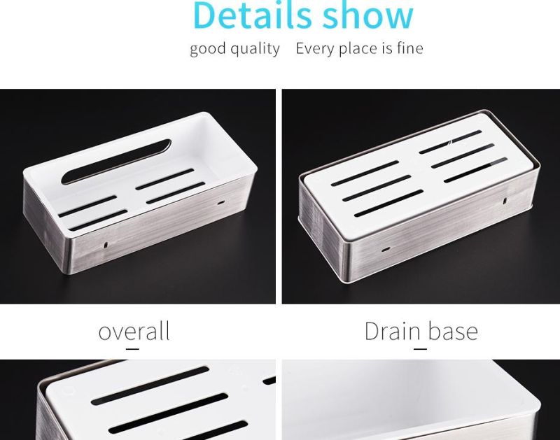 Flg Bathroom Fitting & Accessories Shelf Stainless Steel Bathroom Storage Rack