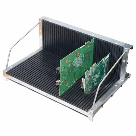 Anti Static High Temperature Resistance Adjustable ESD Magazine SMT Storage Holder PCB Rack