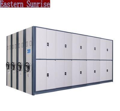 Movable Mass Dense Shelf Commercial Compact Mobile Shelving