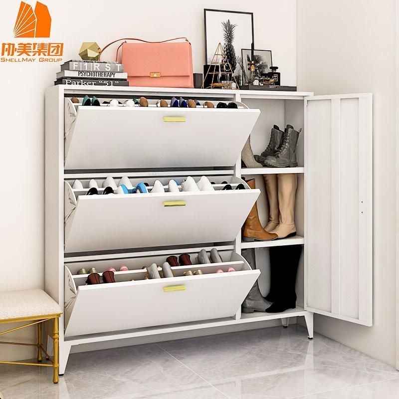 Different Colors Designs Modern Shoe Cabinet Shoe Rack