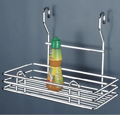 Hot Sale Iron Chromed Sprice Rack for Kitchen Storage (CWJ306L-2)