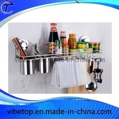 Commercial Restaurant and Hotel Kitchen Stainless Steel Wall Rack