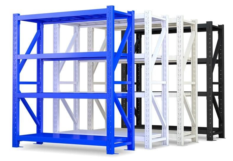 Blue, White, Grey, or Customized Common Storage Rack Kitchen Shelf