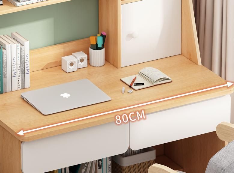 Desk and Bookshelf Combination Small Apartment Modern Minimalist Computer Desktop Desk