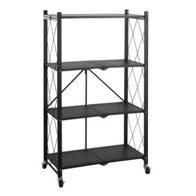 Metal Painted Black Toilet Storage Rack Price