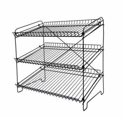 Wire Rack for Countertop Use with 3 Open Shelves