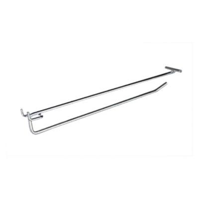 Cheap Metal Chrome Plate Double Wire Galvanized Zinc Shelf Hooks
