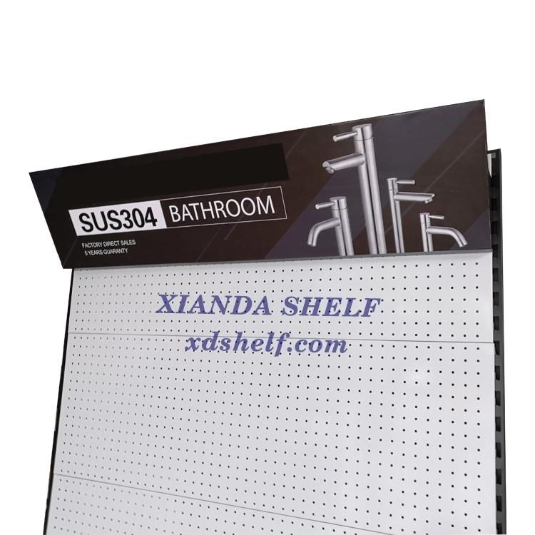Hardware Faucet Sanitary Washbasin Showroom Display Rack