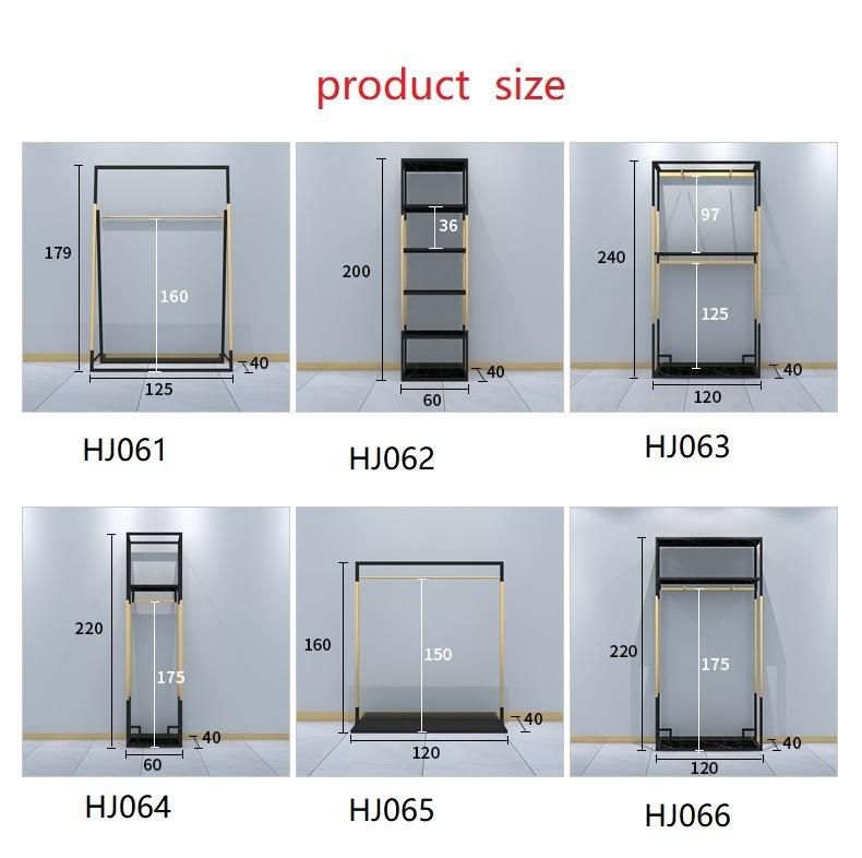 Retail Garment Store Furniture Shopfitting Boutique Clothes Clothing Display Racks