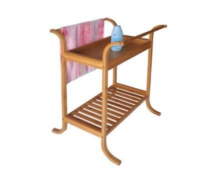 Bamboo Bathroom Rack Rail Bamboo Racks Shelf Bathroom Towel Rack