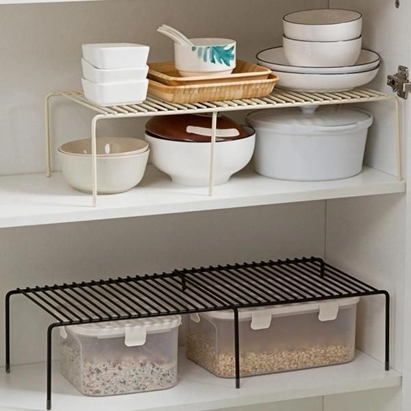 Kitchen Countertop Organizer Holder Rack Storage Shelf with Anti-Slip Pad