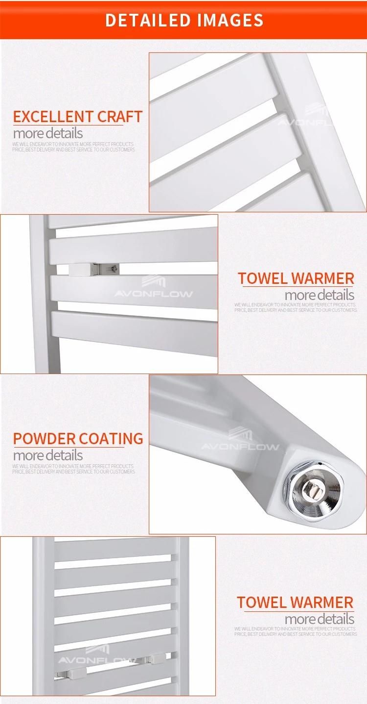 Avonflow Towel Warmer with Heat Pipe, Home Use Heated Towel Rack