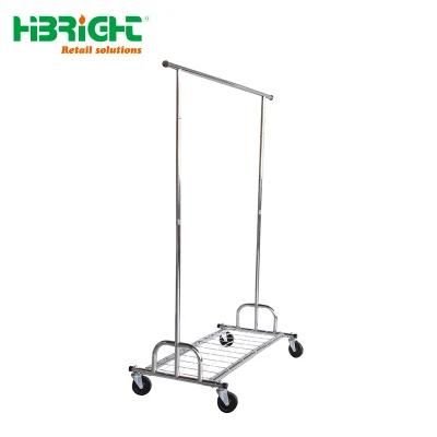 Clothing Retail Store Single Arm Hanging Display Rack