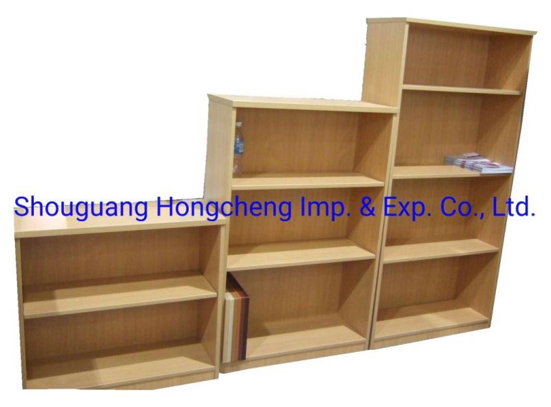 Cheap Commercial Melamine MDF Pb Modular Simple Wooden Bookshelf