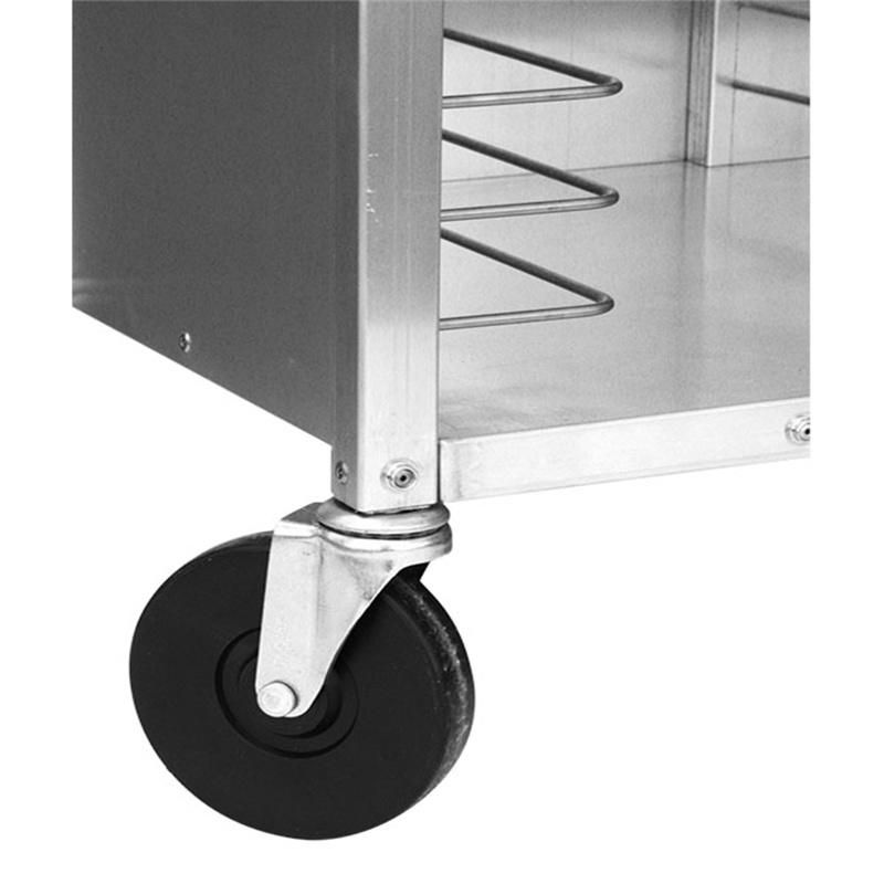 Rolling Pizza Rack for Pizzerias and Restaurants