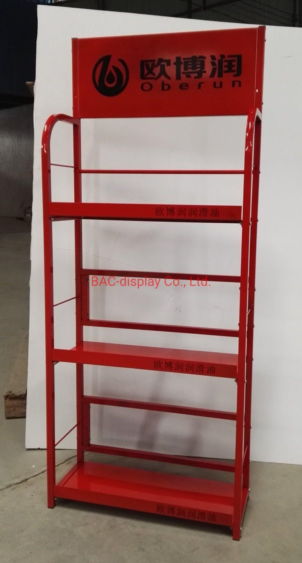 Factory Custom Supermarket Convenience Store Yogurt Shelf Drinks Food Display Rack