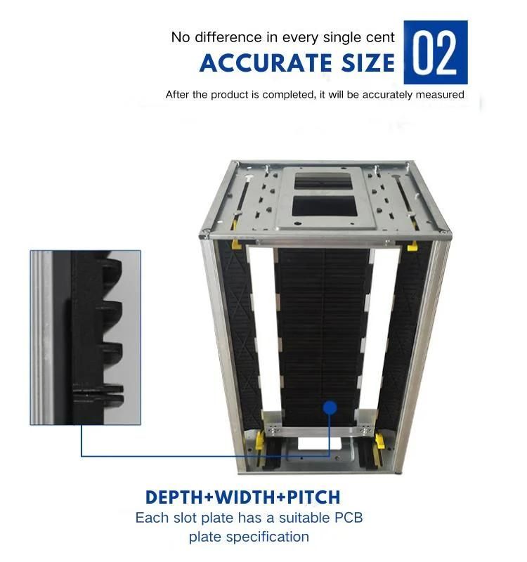 SMT Antistatic ESD Magazine Rack Anti Static PCB Storage Cart PCB Rack