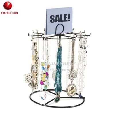 Xianda Shelf Metal Carton Package Customized Clothes Rack Wire Keychain Stand