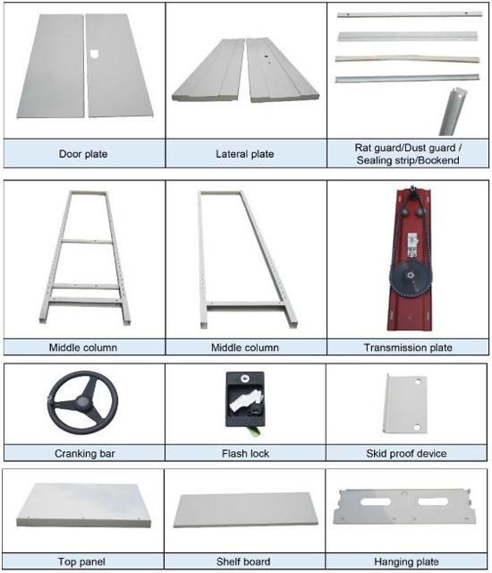 Basemap Storage Compact Mobile Shelving