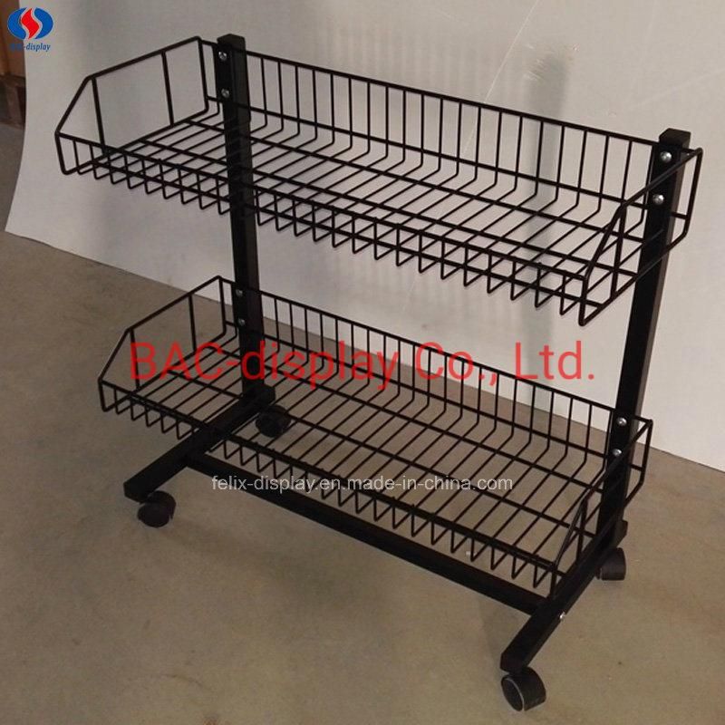 Factory Custom Metal Wire Frame Holder Rack for Shops and Storages