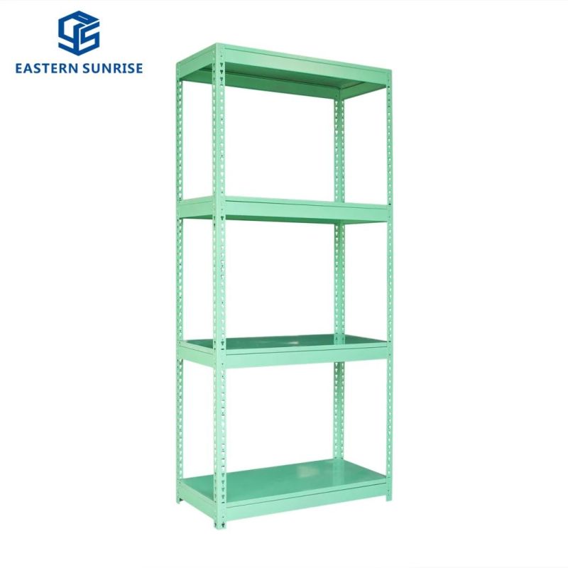 Metal Shelving Layer Split, Height Adjustable Garage Storage Rack for Warehouse