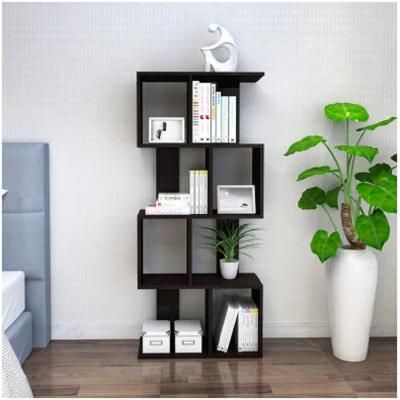 Modern and Simple Living Room Bookshelf Combination