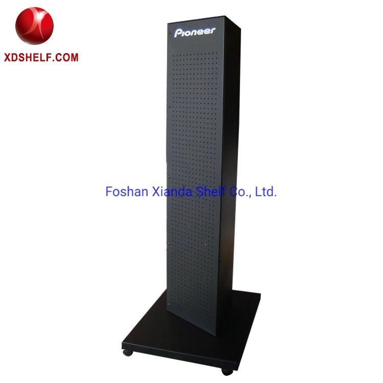 Xianda Shelf Indoor Carton Package Customized Store Display Rotating Stand