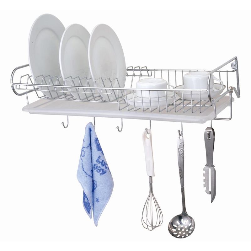 Household Metal Storage Basket Under Shelf Under Cabinet Wire Basket