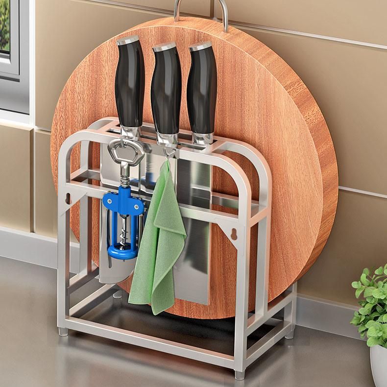 Punch-Free Kitchen Storage Rack Cutting Board Rack