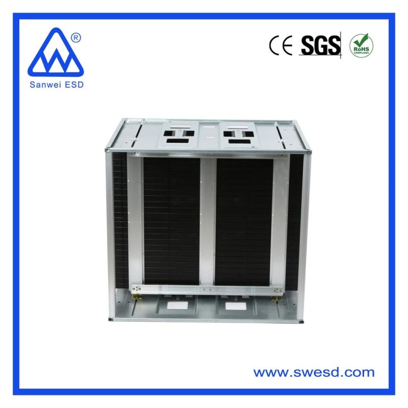 SMT Adjustable ESD Magazine Rack PCB Storage Rack