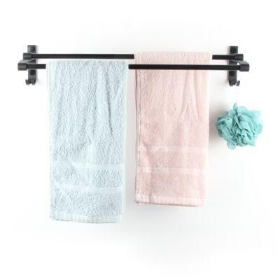 Wall Mounted Aluminum Double Towel Bar