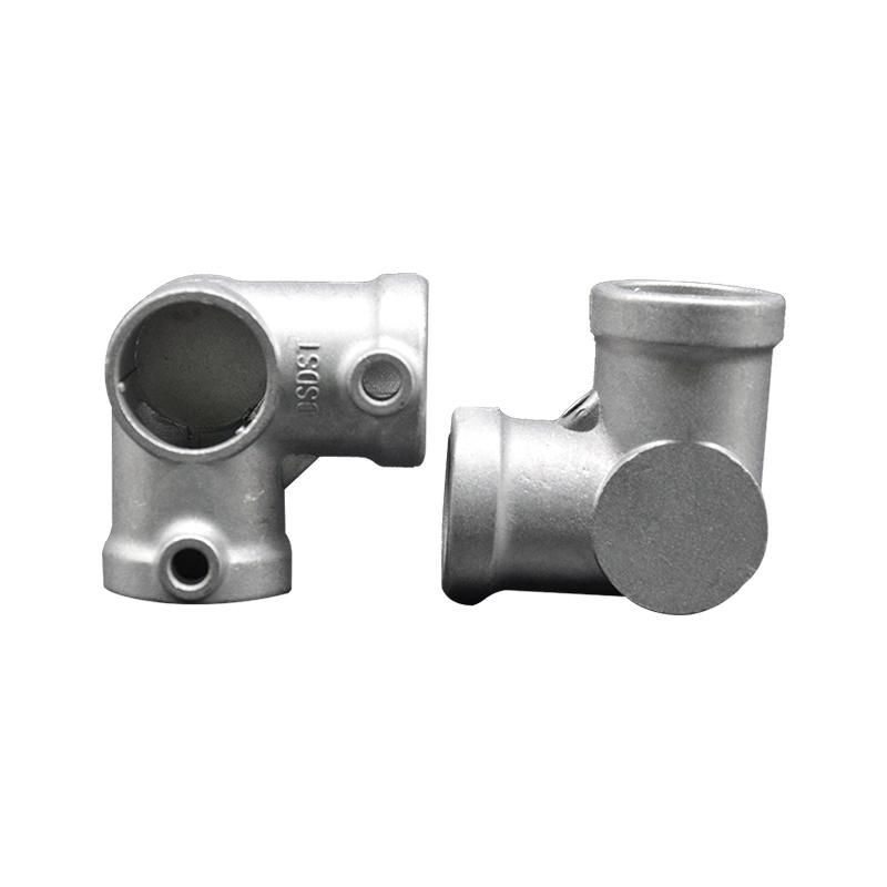 3/4 1 Inch Aluminium Key Clamp Pipe Fittings 3 Way 90 Degree