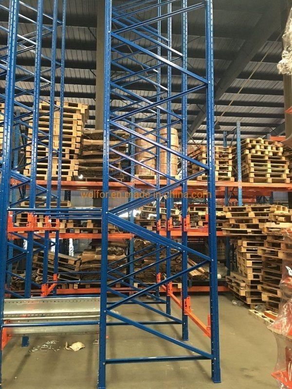 Automation Racking System Pallet Runner Radio Shuttle Warehouse High Tech Shelving Radio Shuttle Pallet Racking