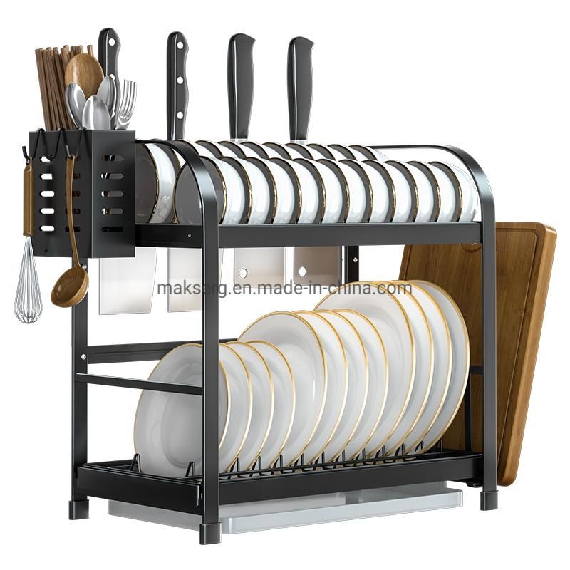 SS304 Dish Rack Multilayer Shelves