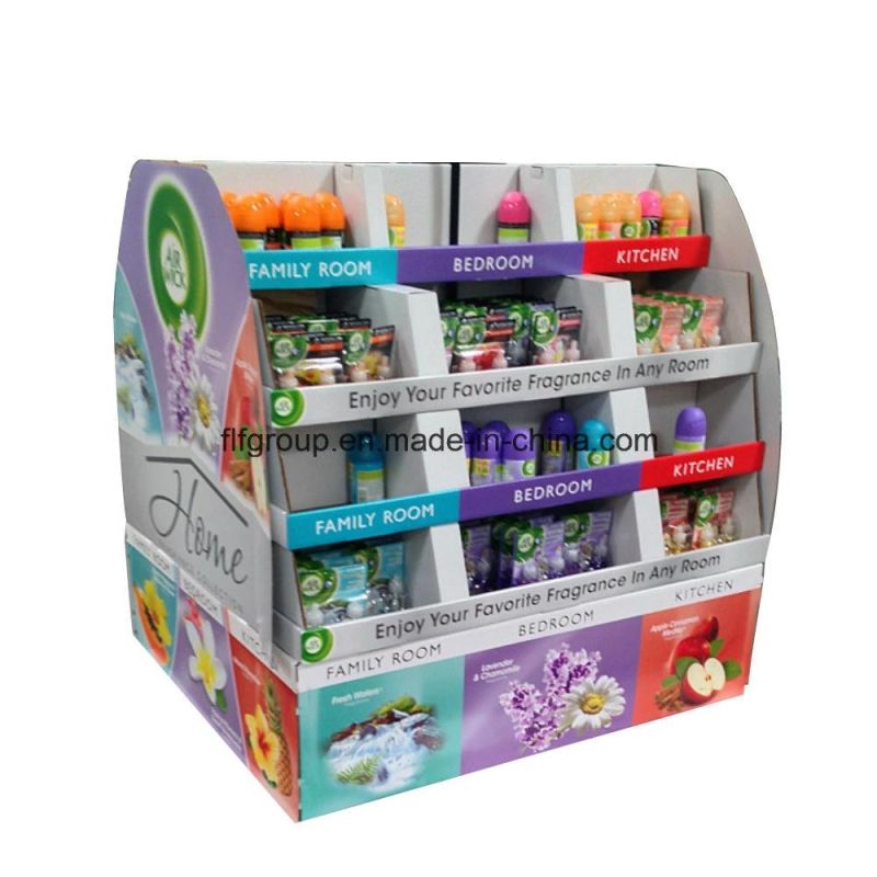 Good Quality Environment-Friendly Paper Advertising Storage Rack