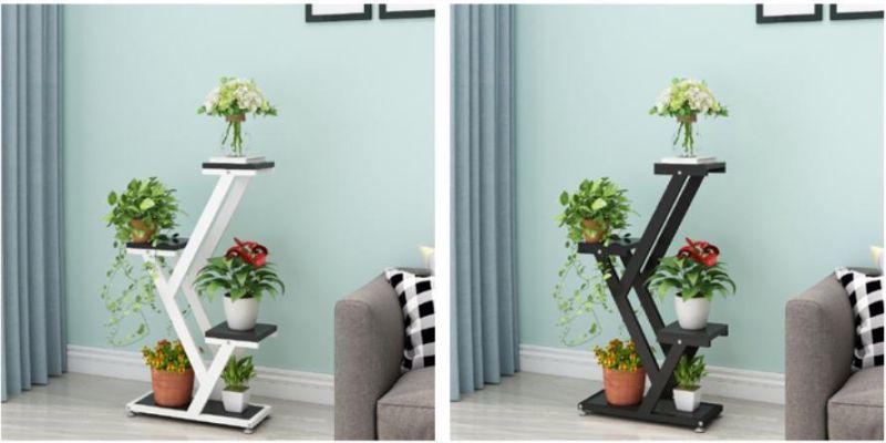 Flower Shelf Living Room Indoor Home Simple Nordic Decoration Multi-Layer Floor-Standing Flower Pot Stand