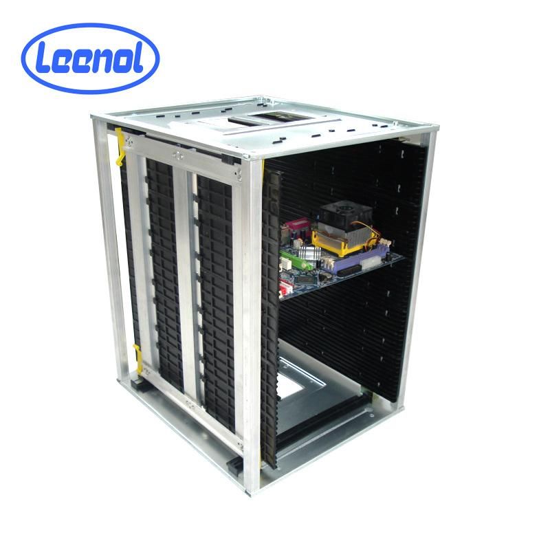 Ln-C807 ESD PCB Rack Plastic Magazine Storage Rack